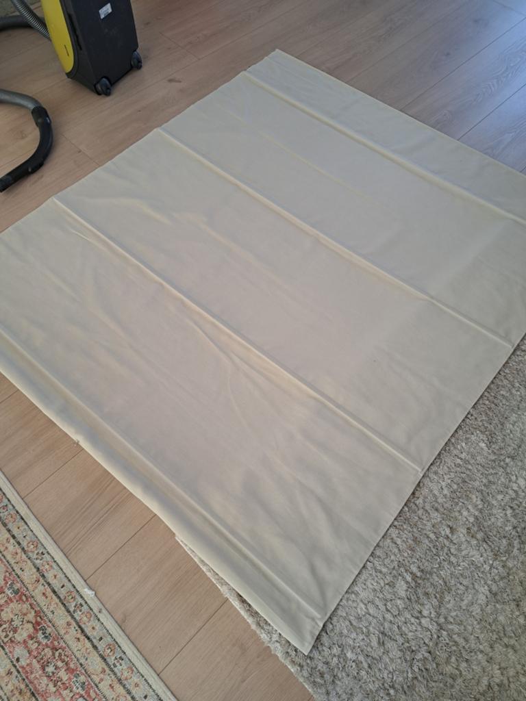 2 Vouwgordijnen ikea Ringblomma 140160, Huis en Inrichting, Ophalen, Zo goed als nieuw