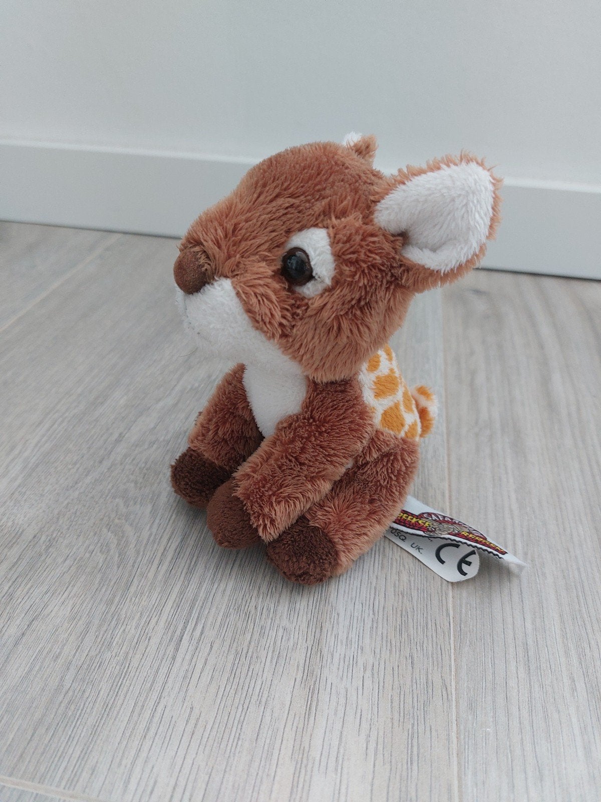 Knuffel Beekse Bergen safaripark hert Bambi L845, Ophalen of Verzenden, Zo goed als nieuw, Beer