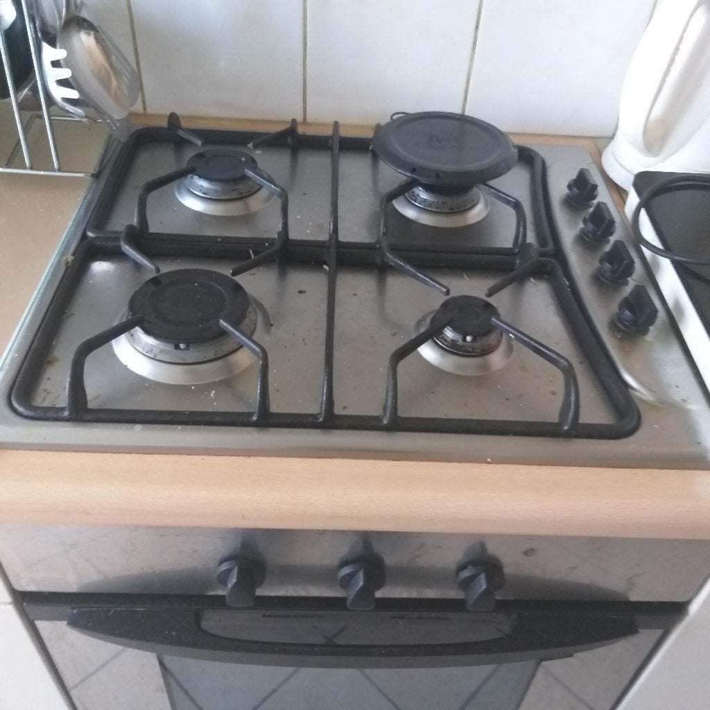gaskookplaat Te koop, Ophalen, Gebruikt, 4 kookzones, Inbouw
