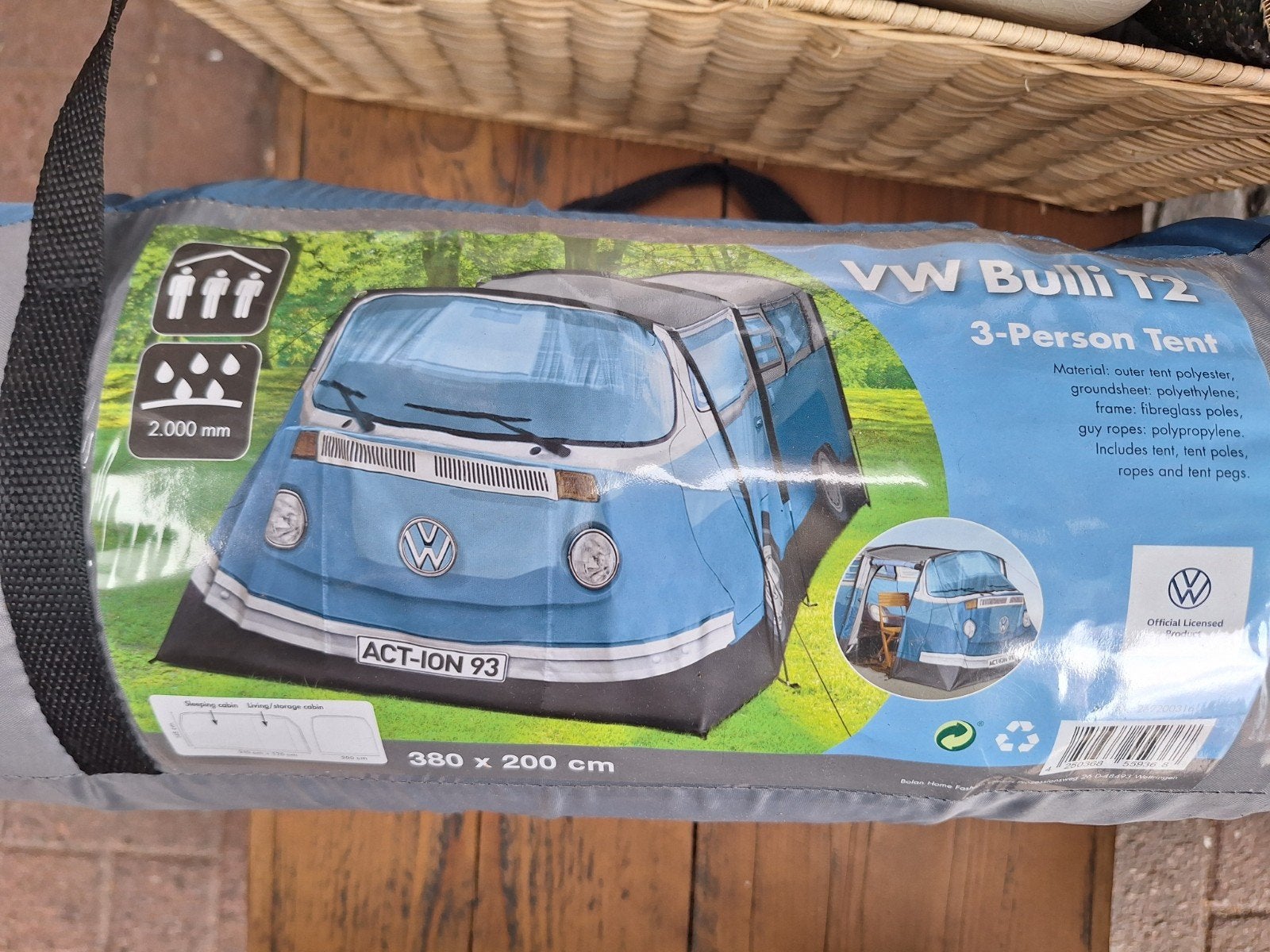 Volkswagen Bulli T2 tent, Ophalen of Verzenden, Zo goed als nieuw