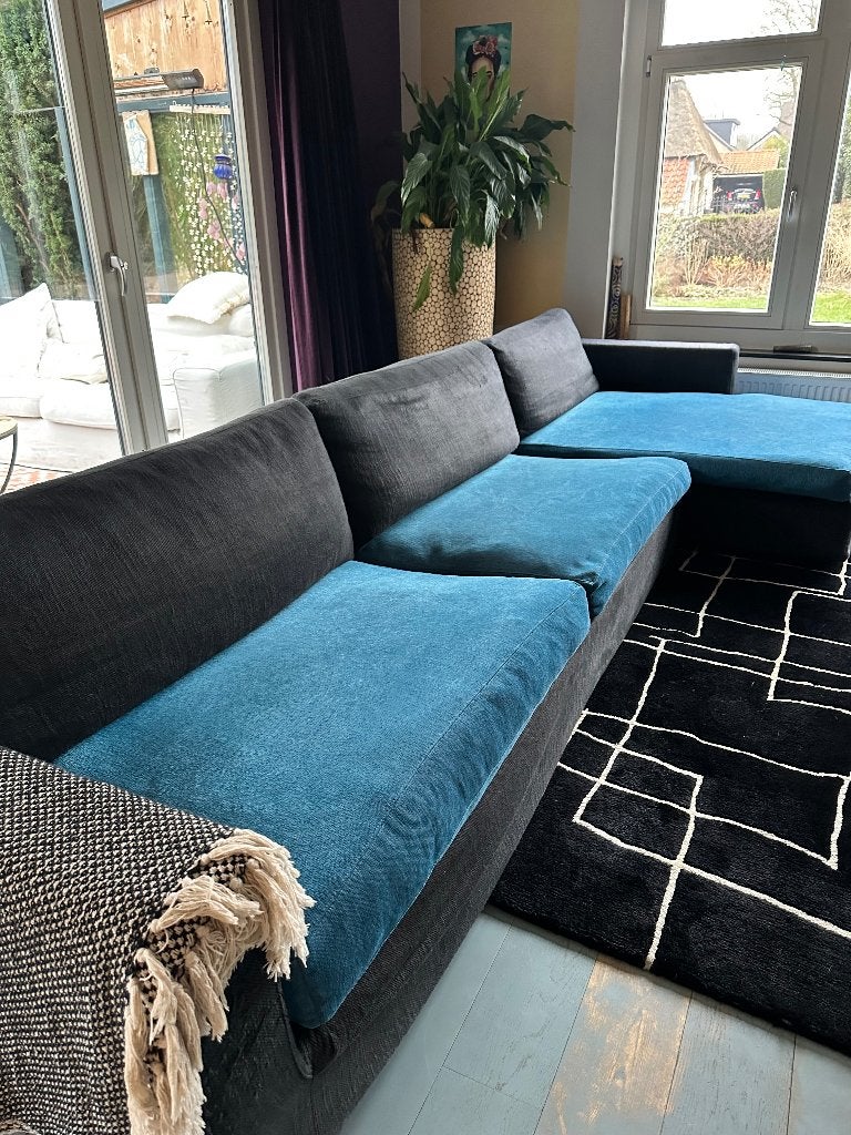 Hoekbank Linteloo, Huis en Inrichting, Banken | Bankstellen, Ophalen, Gebruikt, 100 tot 125 cm, Hoekbank