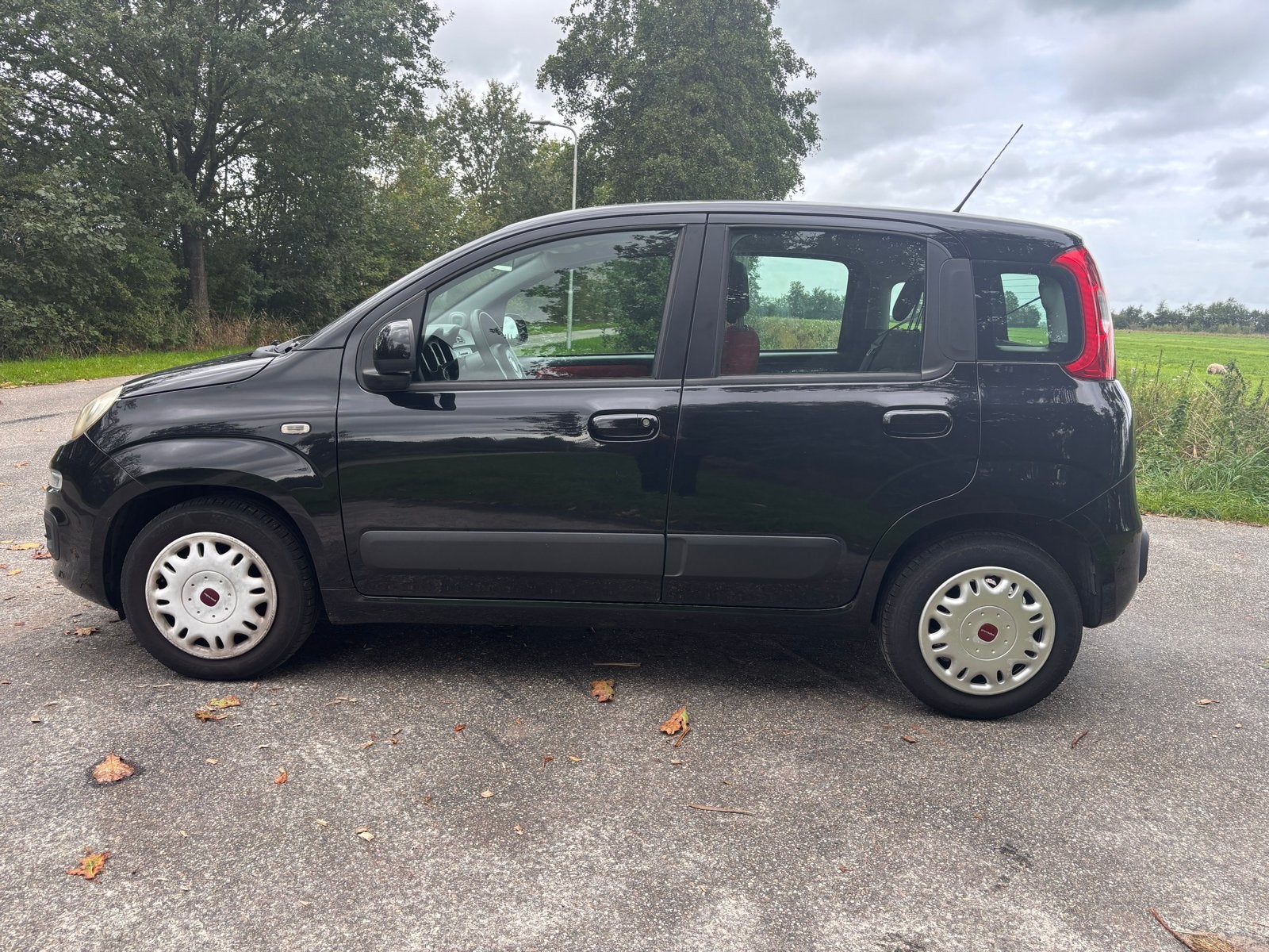 Fiat Panda 0.9 Twinair 48KW 2014 Zwart, 31 €/maand, Panda, Zwart, Origineel Nederlands