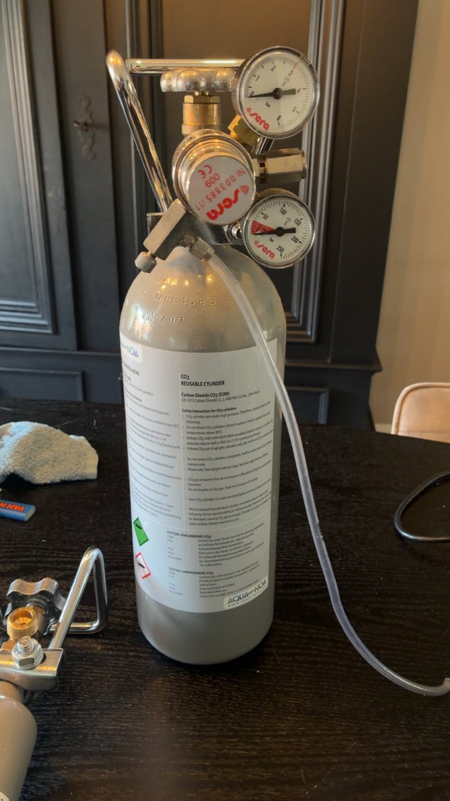Aqua medic ph controller compleet plus probe!, Ophalen, Inclusief toebehoren, Zo goed als nieuw, CO₂-systeem