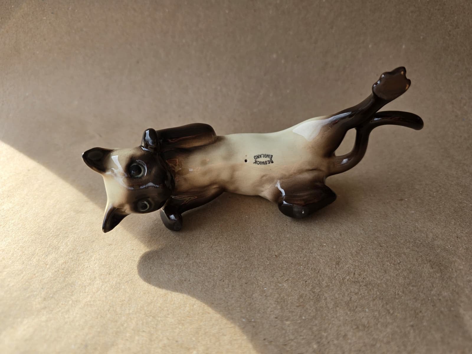 Vintage Beswick Siamese kat nr. 1559, Engeland, Ophalen, Zo goed als nieuw, Dier