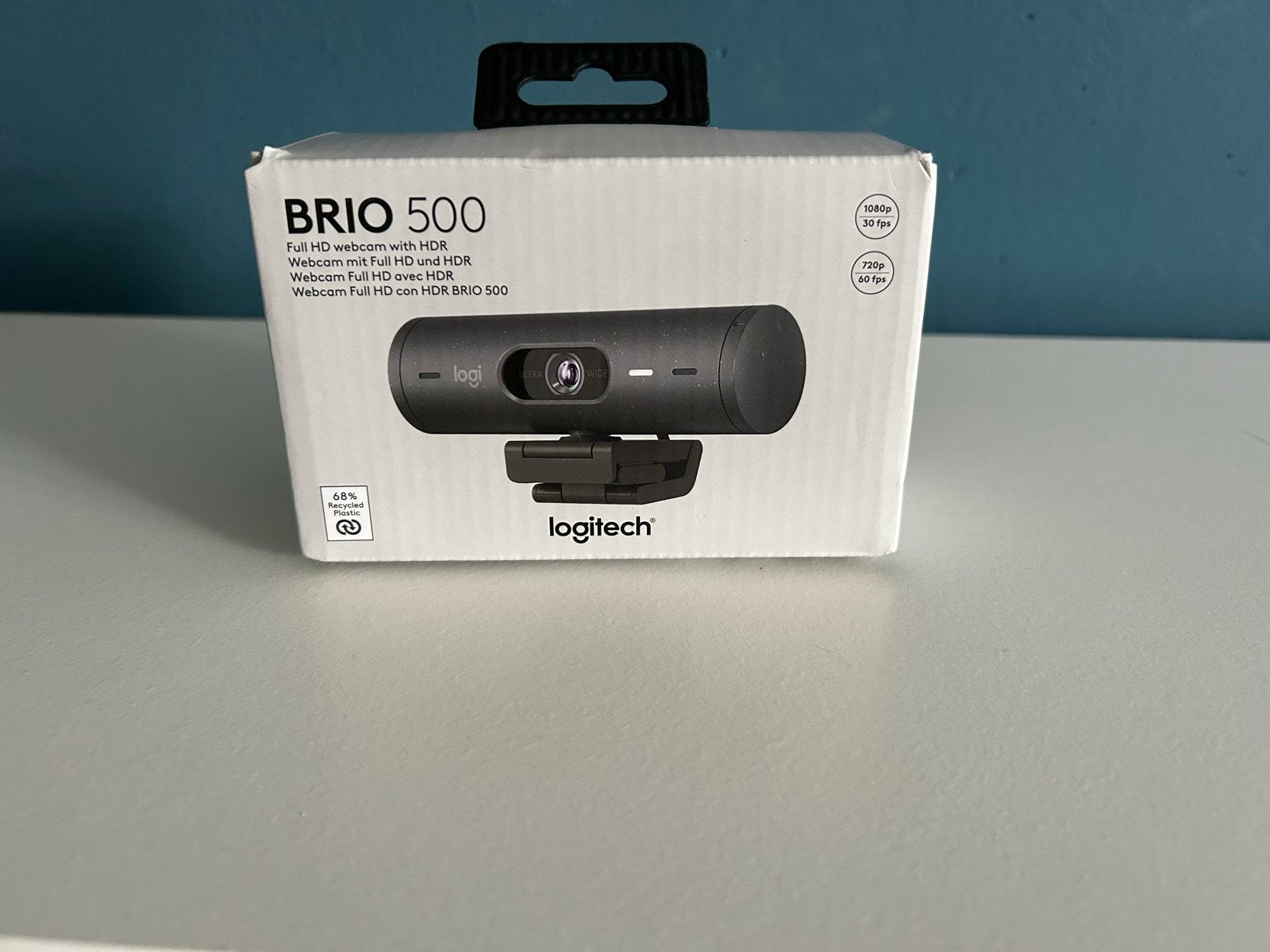 Logitech Brio 500 Full HD Webcam met HDR, Computers en Software, Webcams, Nieuw, Bedraad, ChromeOS, MacOS, Windows, Microfoon