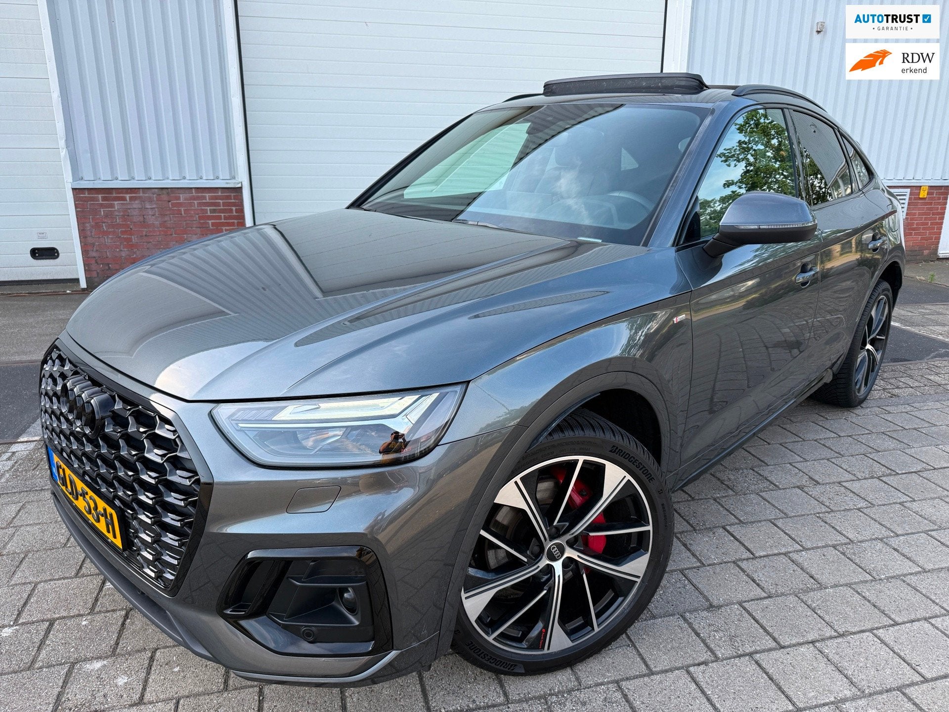 Audi Q5 Sportback 55 TFSI PHEV 2024 S edition Competition PA, Automaat, Dealer onderhouden, Gebruikt, 4 cilinders