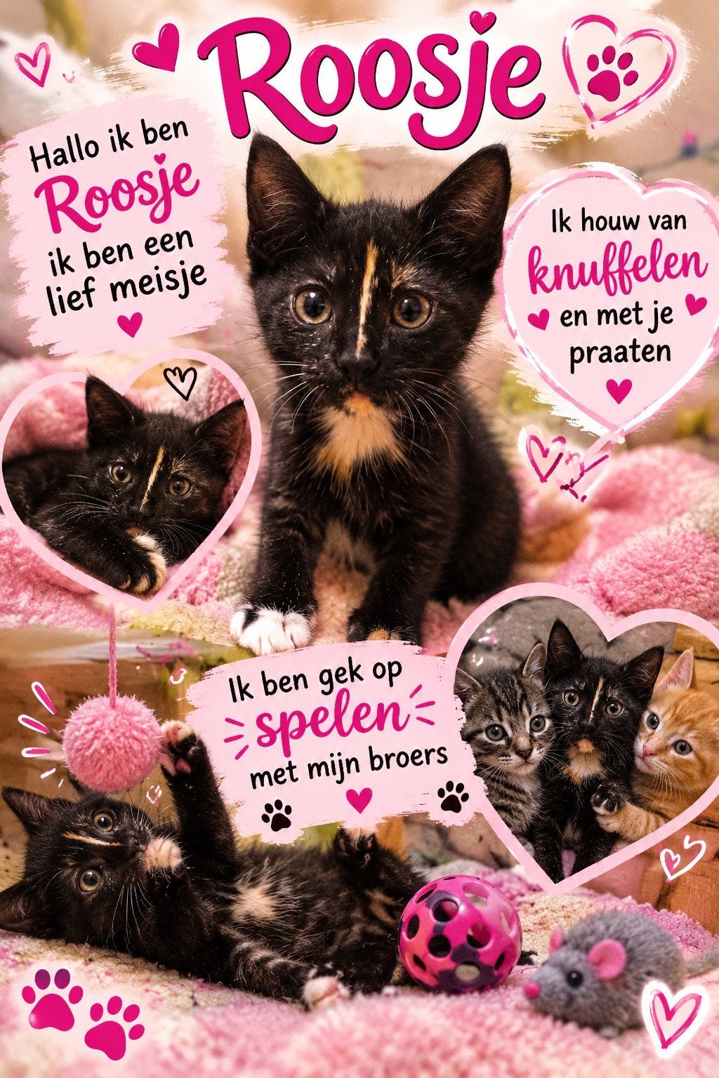 hallo wij mogen verhuizen van ons mamas, Dieren en Toebehoren