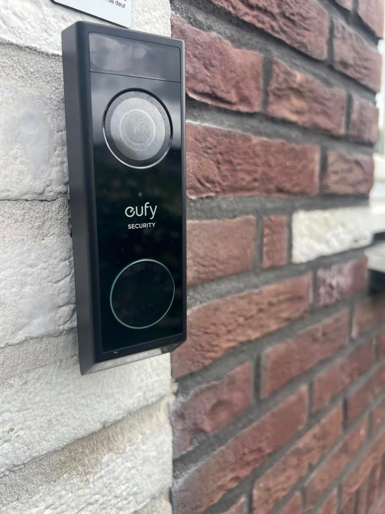 Eufy Video Deurbel met HomeBase 2 + Chime - bedraad, Ophalen, Bewegingsdetectiesensor, Zo goed als nieuw, Bedraad