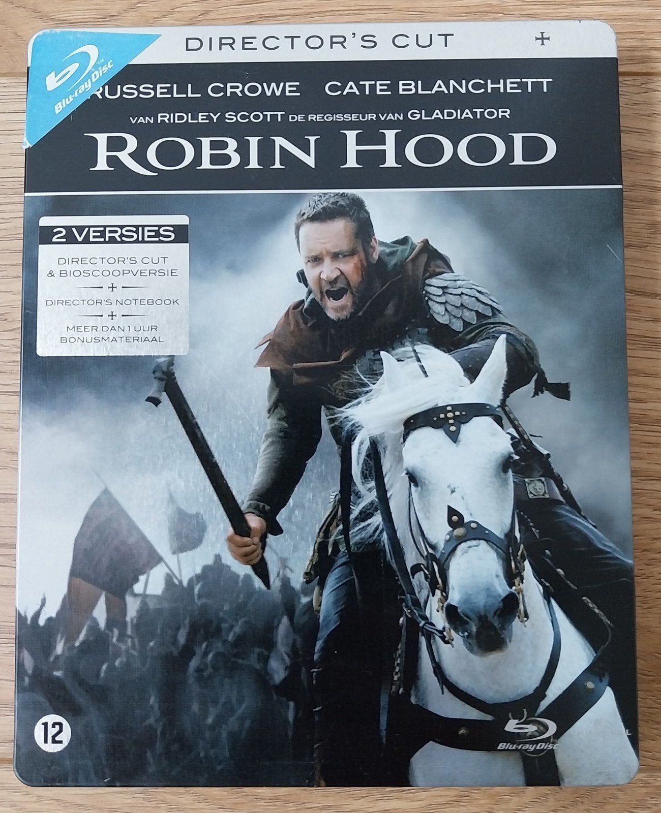 Blu-ray, Robin hood, Ophalen of Verzenden, Zo goed als nieuw