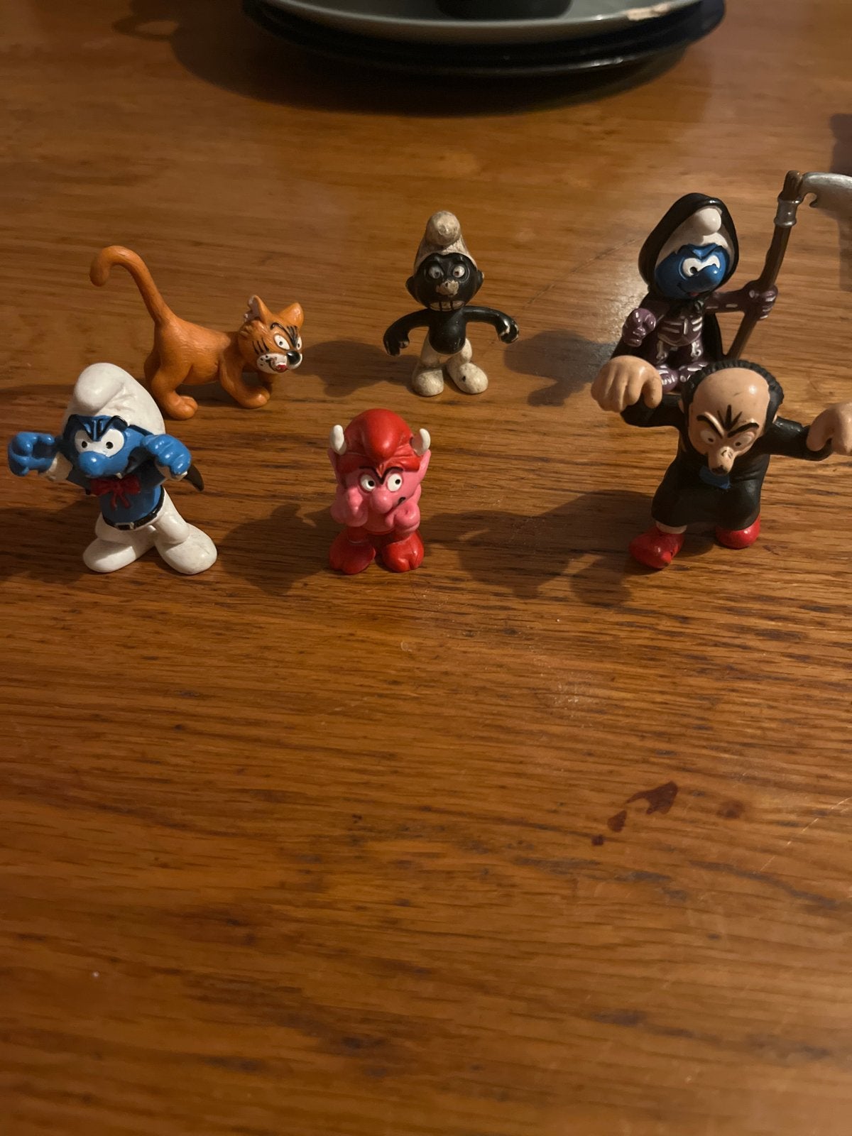 Smurfen en Gargamel Figuren Set, Ophalen of Verzenden, Gebruikt