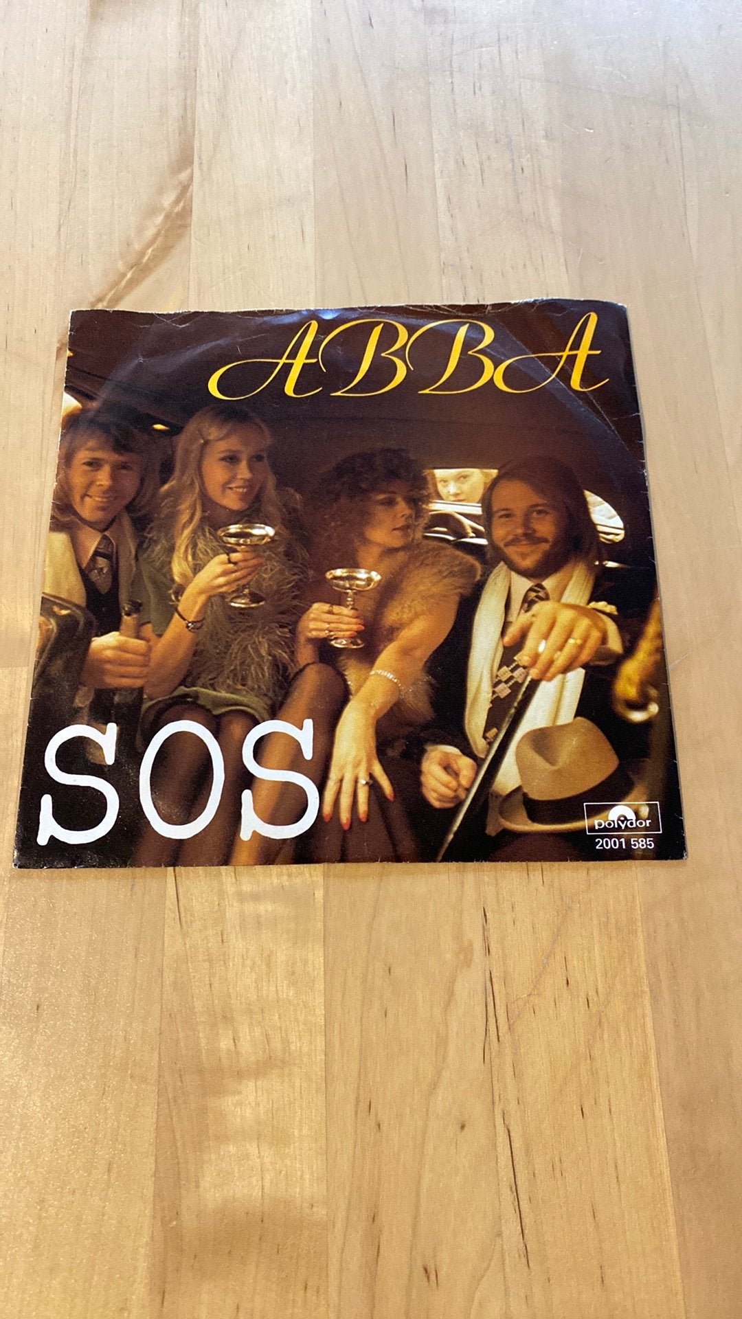 Vinyl single Abba - Sos, Cd's en Dvd's, Vinyl Singles, Ophalen of Verzenden, Zo goed als nieuw, Pop