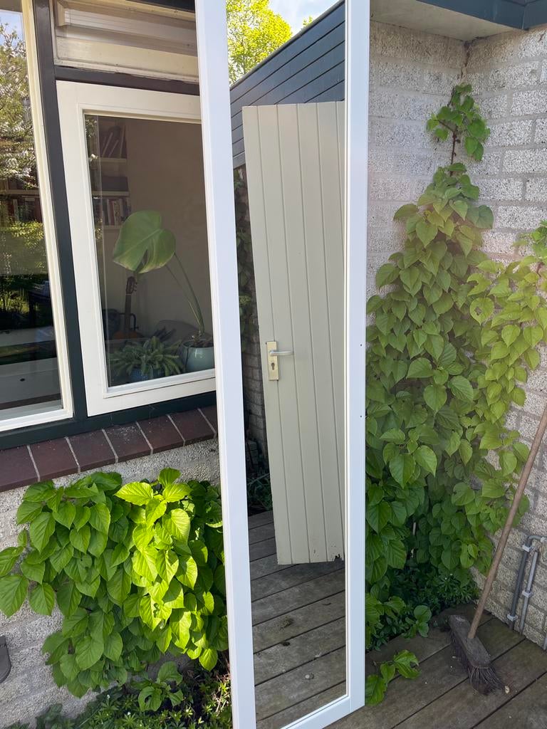 Pax kastdeur met spiegel 50x226 cm, Ophalen, Minder dan 50 cm, Gebruikt, 200 cm of meer