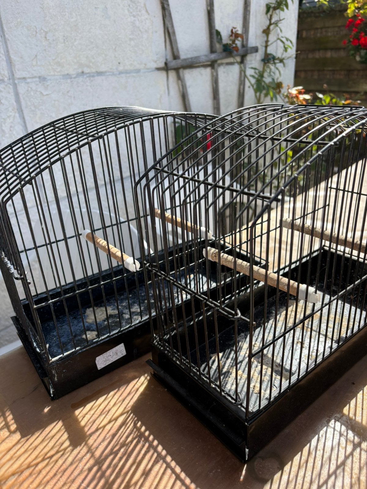 2 kooien, Dieren en Toebehoren, Ophalen, Zo goed als nieuw, Metaal, Vogelkooi