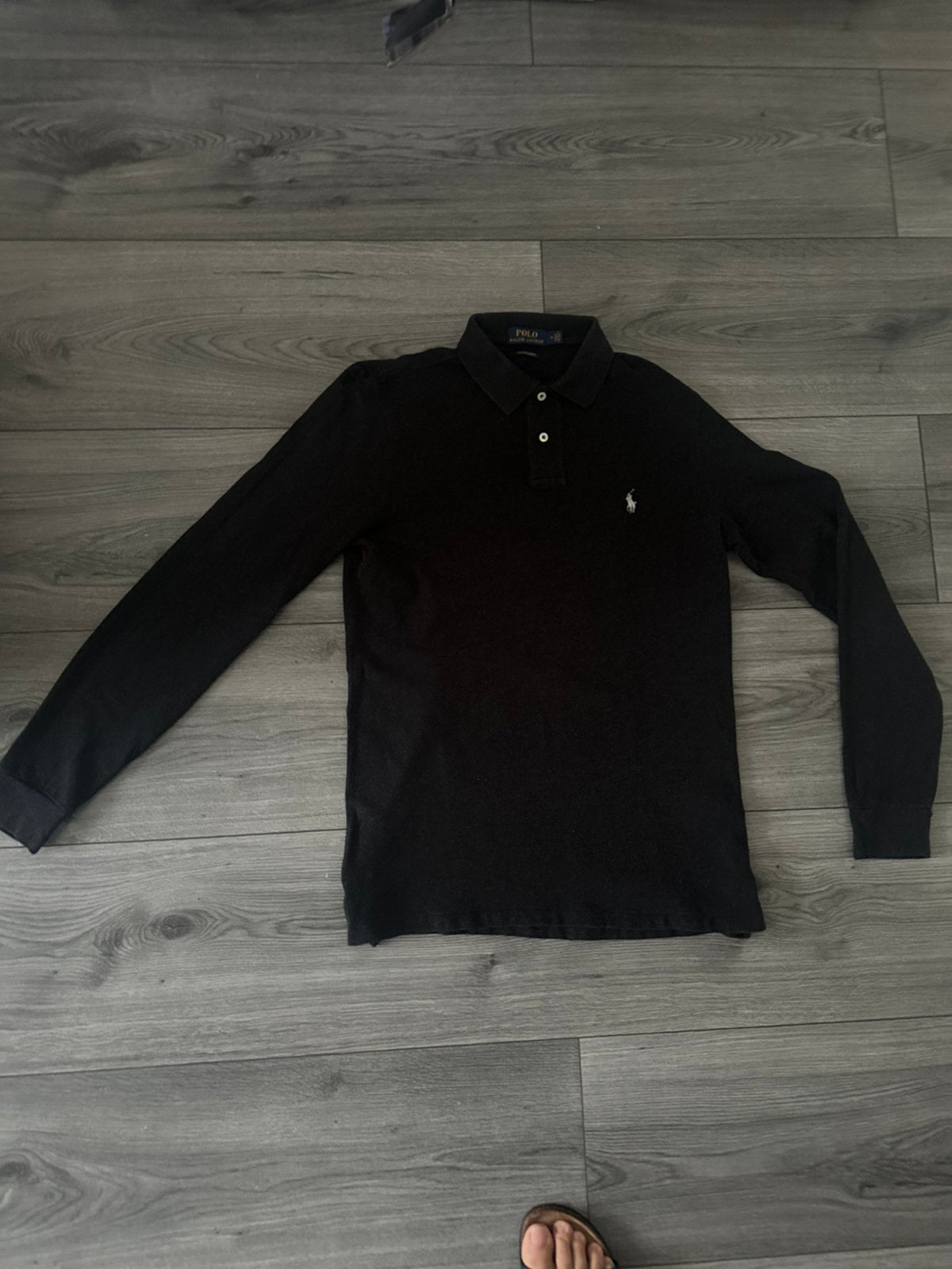Ralph Lauren polo maat M, Ophalen of Verzenden, Zo goed als nieuw, Maat 48/50 (M), Grijs
