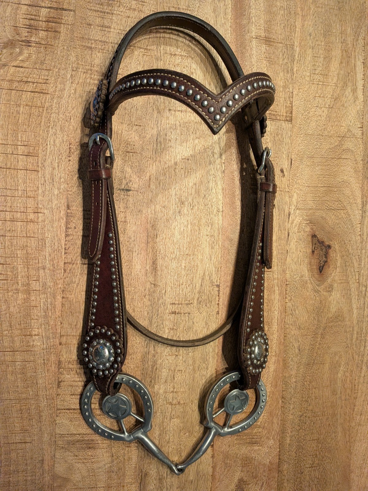 Prachtig western showhoofdstel, Ophalen of Verzenden, Western