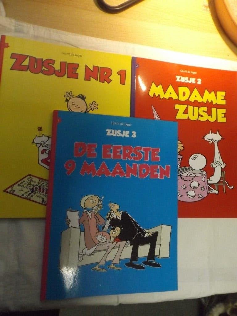 Zusje 3 x groot Gerrit de Jager, Eén stripboek, Ophalen of Verzenden, Zo goed als nieuw, Gerrit de Jager