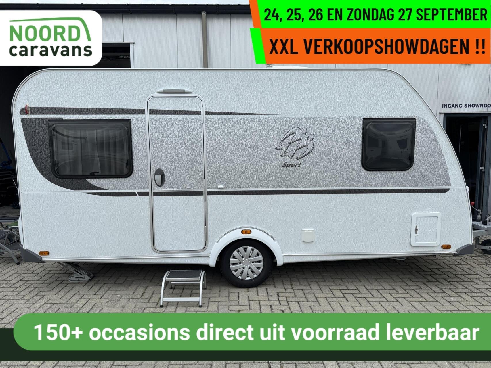 Knaus sport - XXL VERKOOPSHOW 24,25,26 & 27 SEPT. 10-17 UUR, Rondzit, Bedrijf, 6 tot 7 meter, Douche