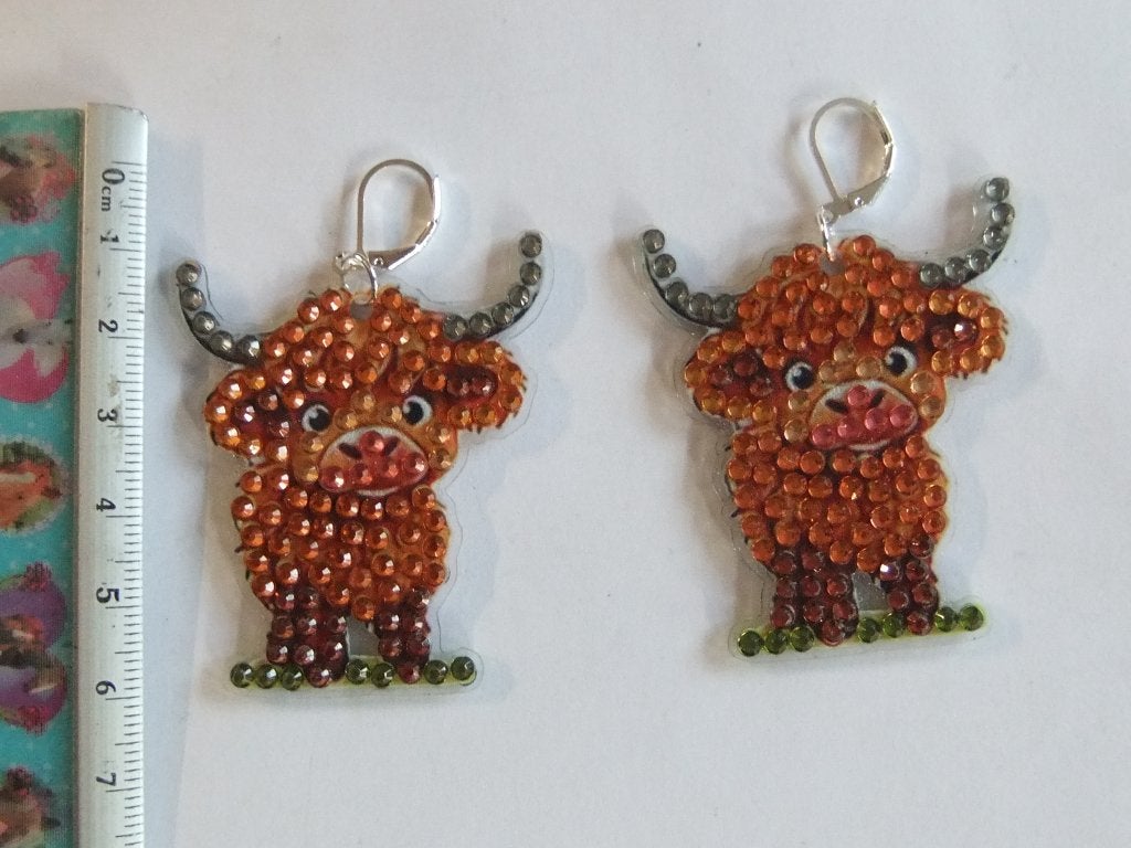 925 sterling zilveren oorbellen met strass hangers kalfje, Verzenden, Nieuw, Zilver, Zilver