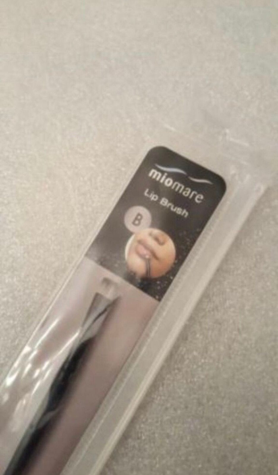 Lip brush - MIOMARE, Lippen, Zwart, Ophalen of Verzenden, Zo goed als nieuw