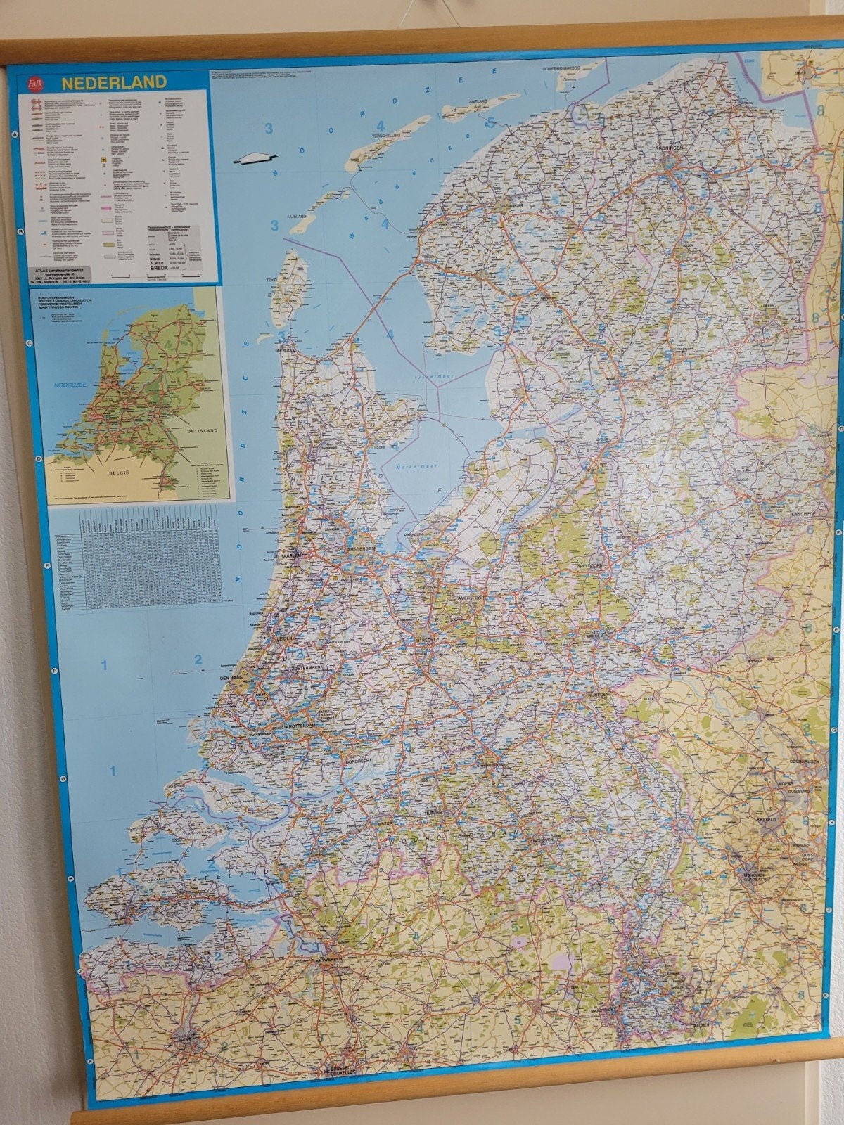 Grote Falk wegen0kaart Nederland, Ophalen, 2000 tot heden, Falk, Nederland