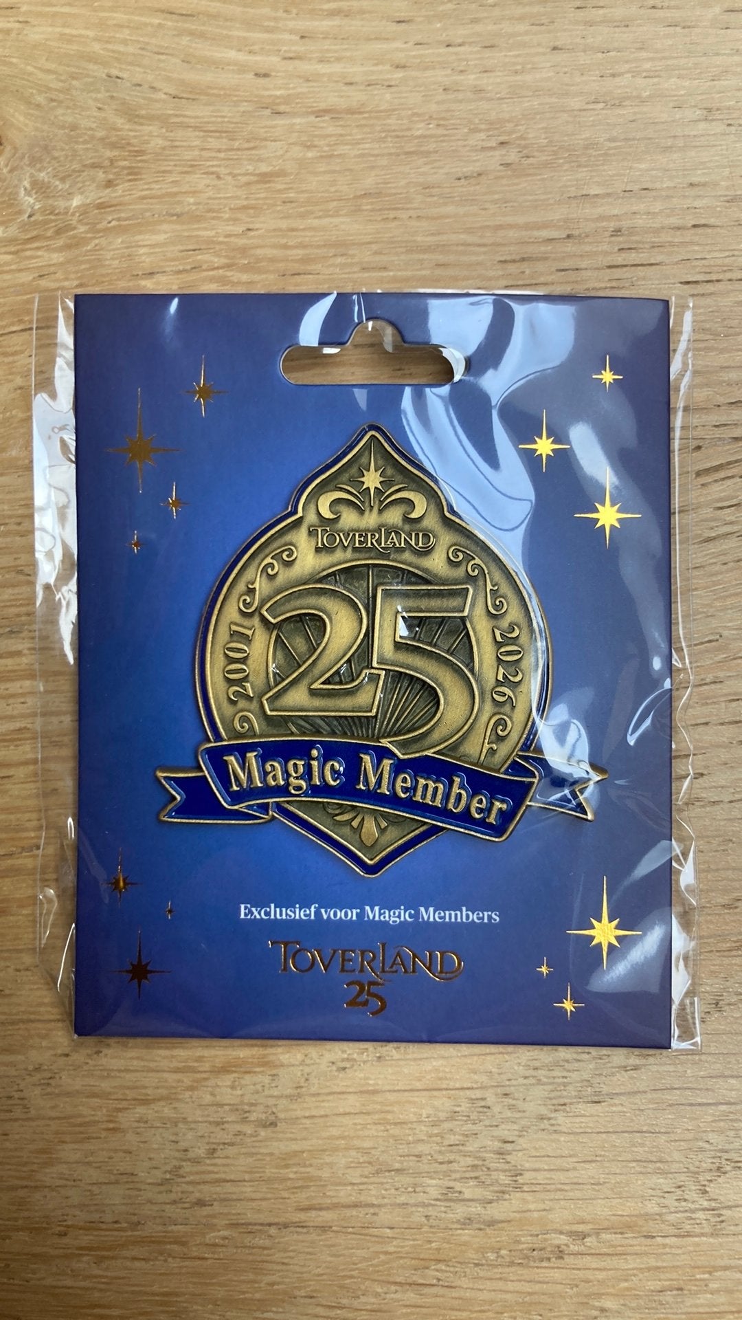 Toverland 25 Magic Member pin, Ophalen of Verzenden, Nieuw