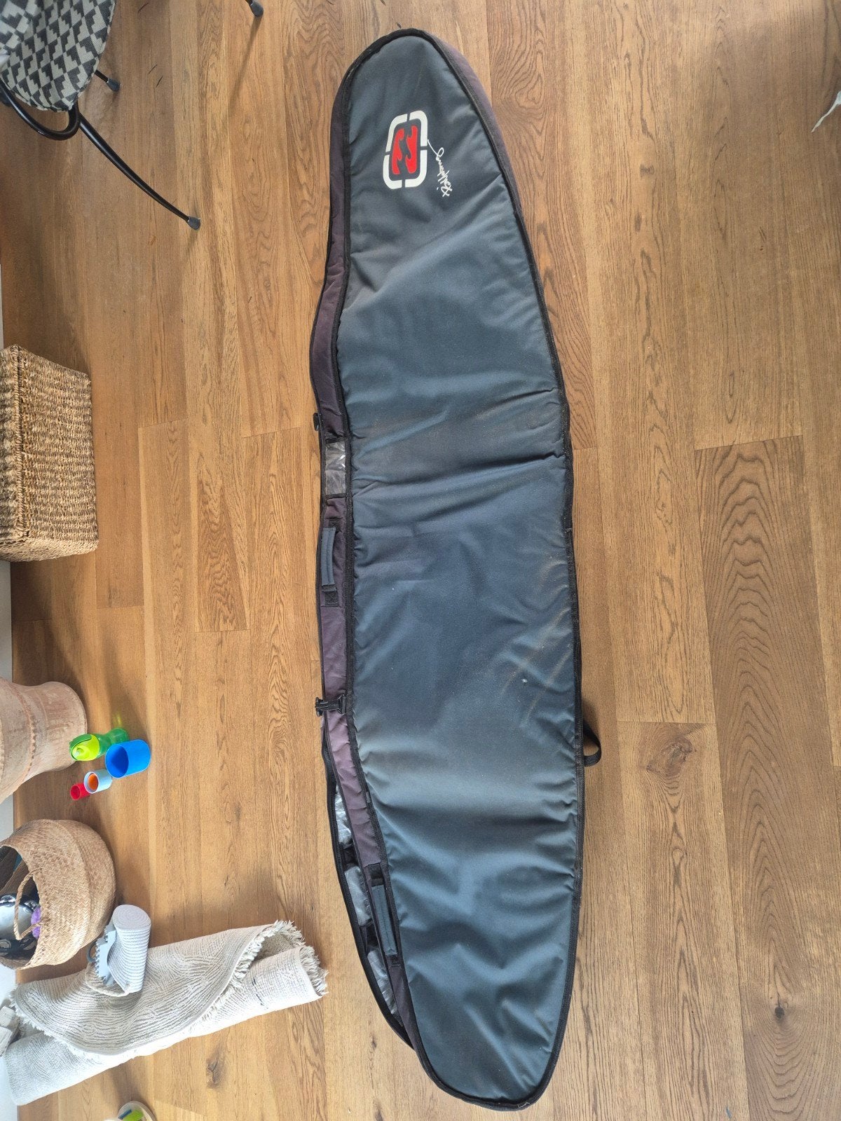 Billabong Double Boardbag - 222cm voor 2 surfboards, Watersport en Boten, Ophalen, Gebruikt, Overige typen, Met draagtas