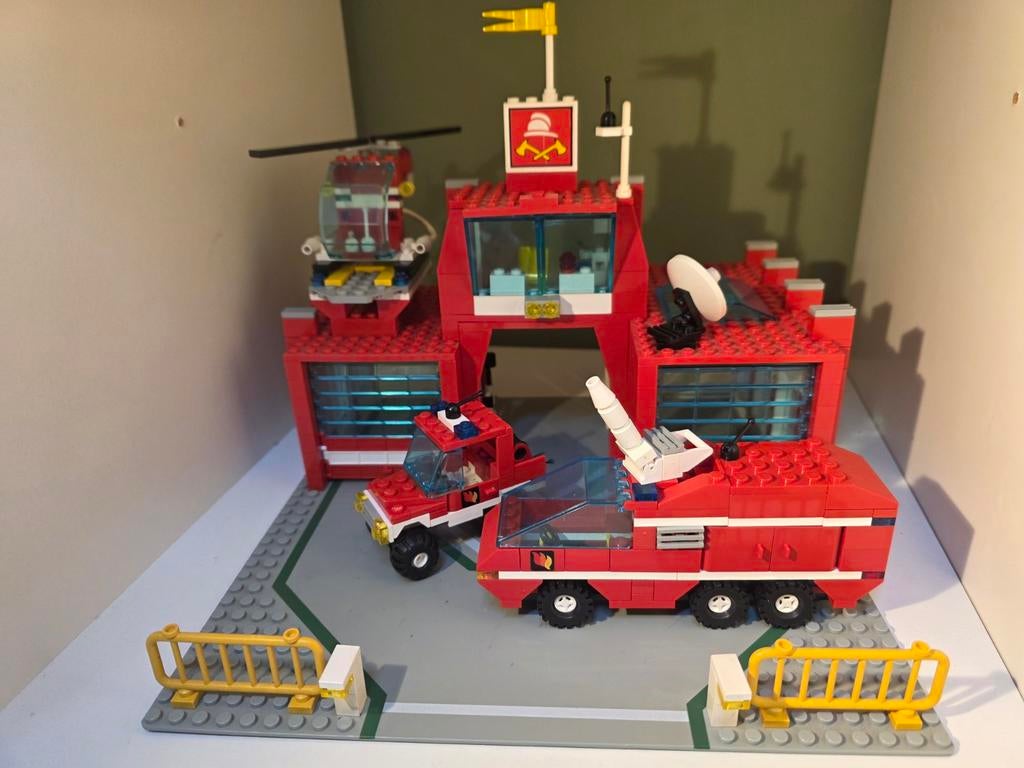 Lego 6389 Fire control center, Kinderen en Baby's, Speelgoed | Duplo en Lego, Gebruikt, Lego, Complete set, Inclusief instructies