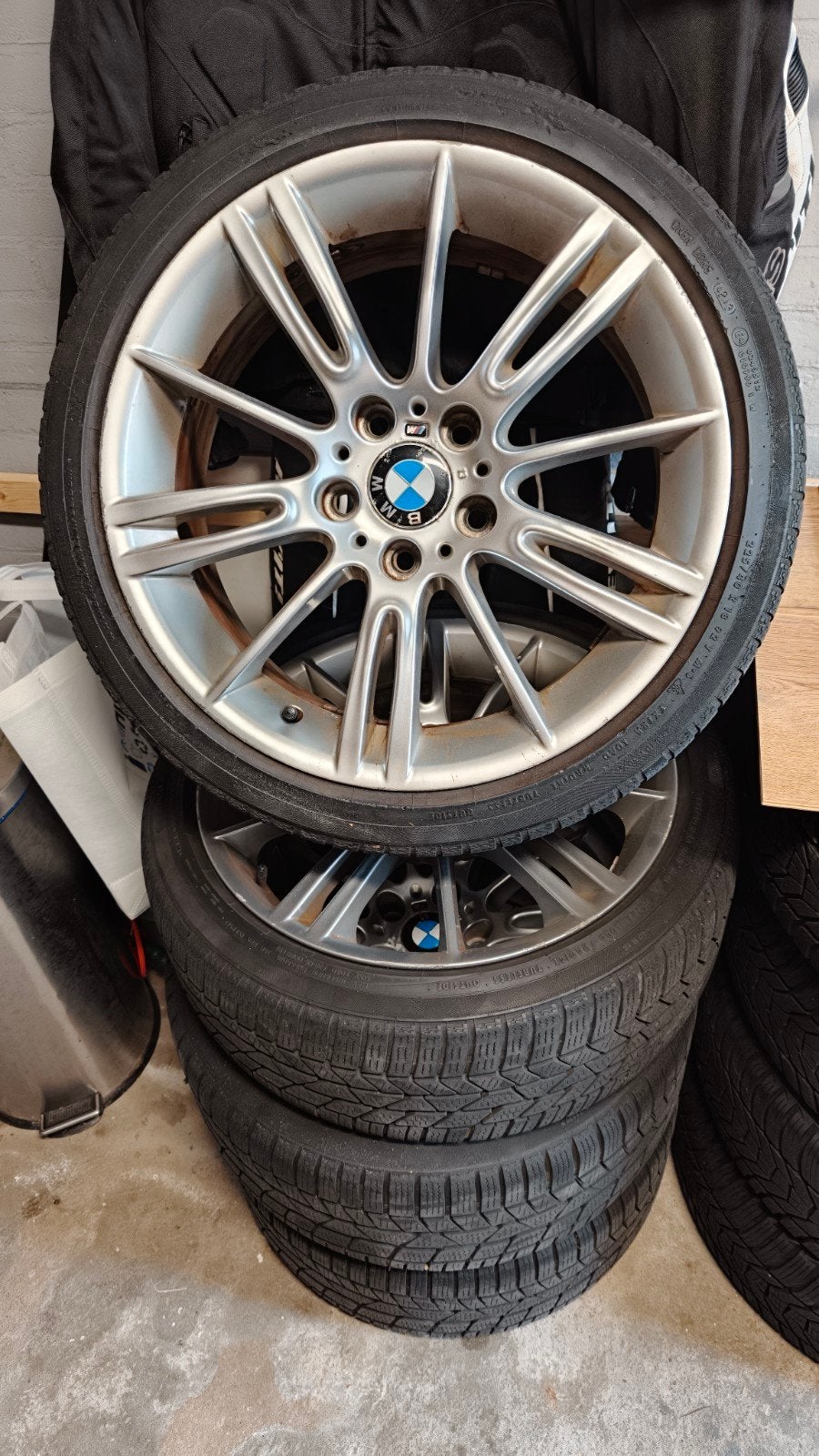 BMW E91 Breedset Styling 193M Winterbanden, Auto-onderdelen, Ophalen, 18 inch, Gebruikt, Banden en Velgen