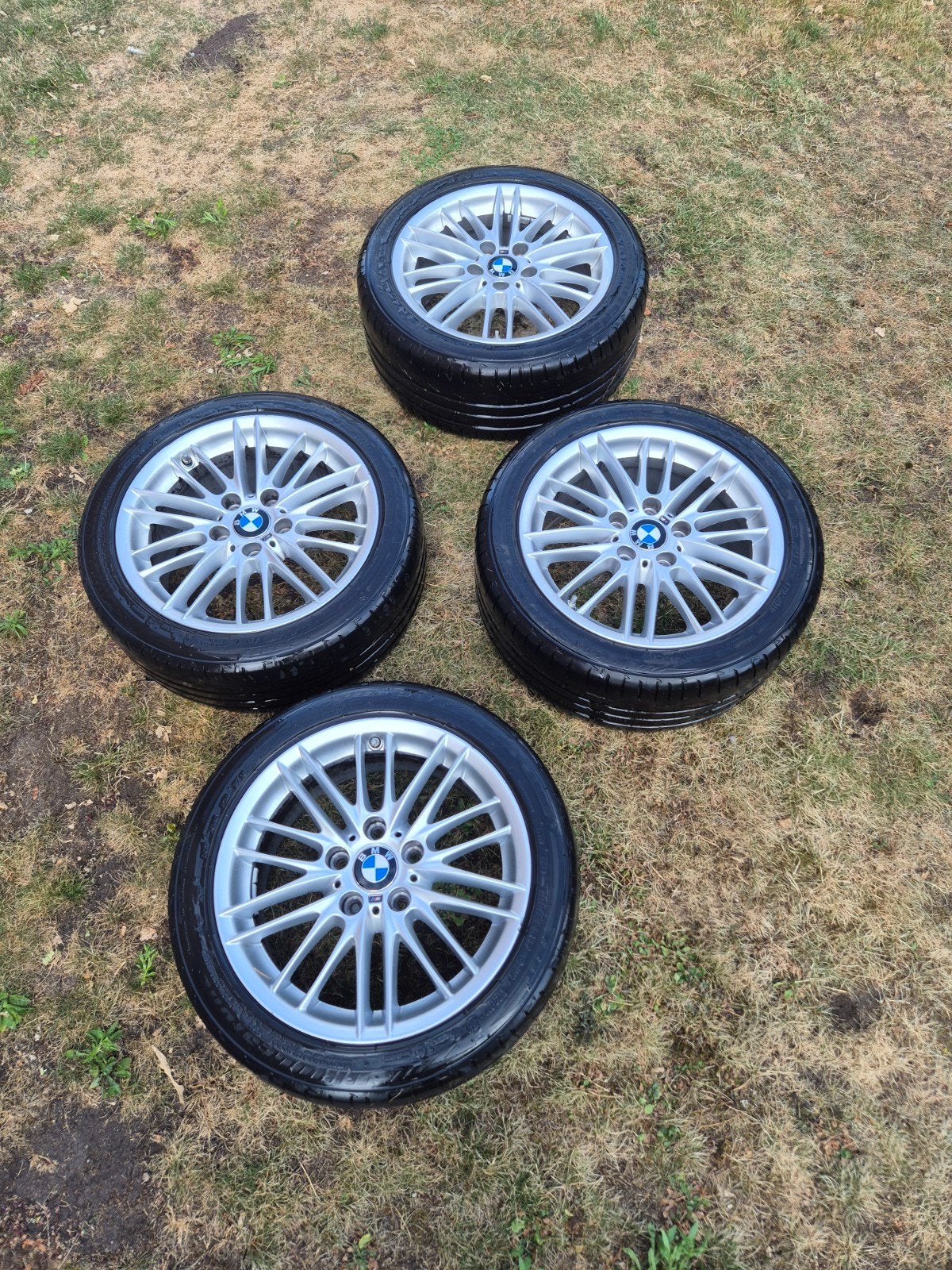 BMW 1 Serie F21 LCI M-Sport 17 inch breedset., Auto-onderdelen, Ophalen, Gebruikt, Banden en Velgen, 17 inch