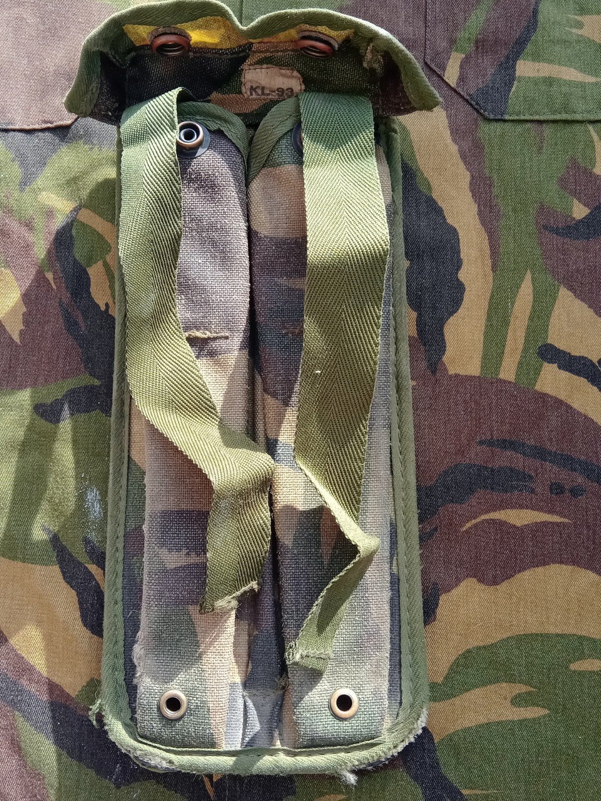 Magazijntas voor munitie KL-93 (camouflage), Ophalen of Verzenden, Landmacht, Nederland, Overige typen