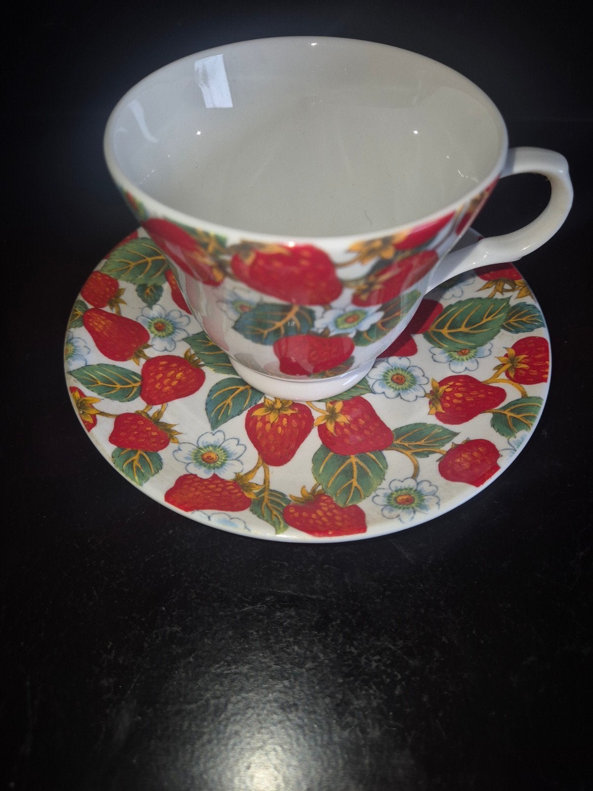 crown trent fine bone china porselein, Verzamelen, Ophalen of Verzenden, Zo goed als nieuw, Porselein, Kop en/of schotel
