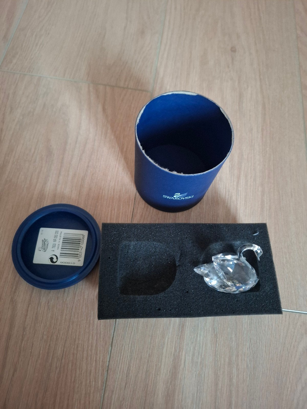 Swarovski Kristallen Zwaan - Elegant Decoratiestuk, Verzamelen, Ophalen of Verzenden, Zo goed als nieuw, Figuurtje