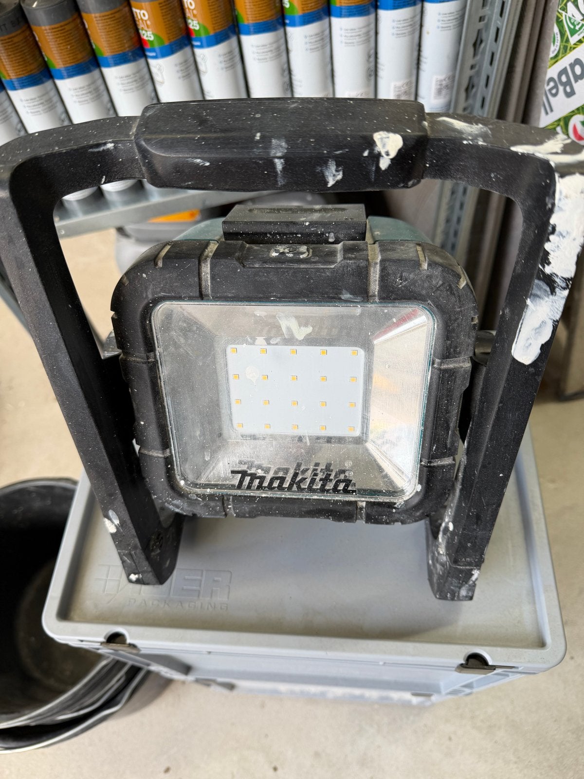 Makita LED Bouwlamp - Robuuste Werkverlichting, Ophalen of Verzenden, Gebruikt
