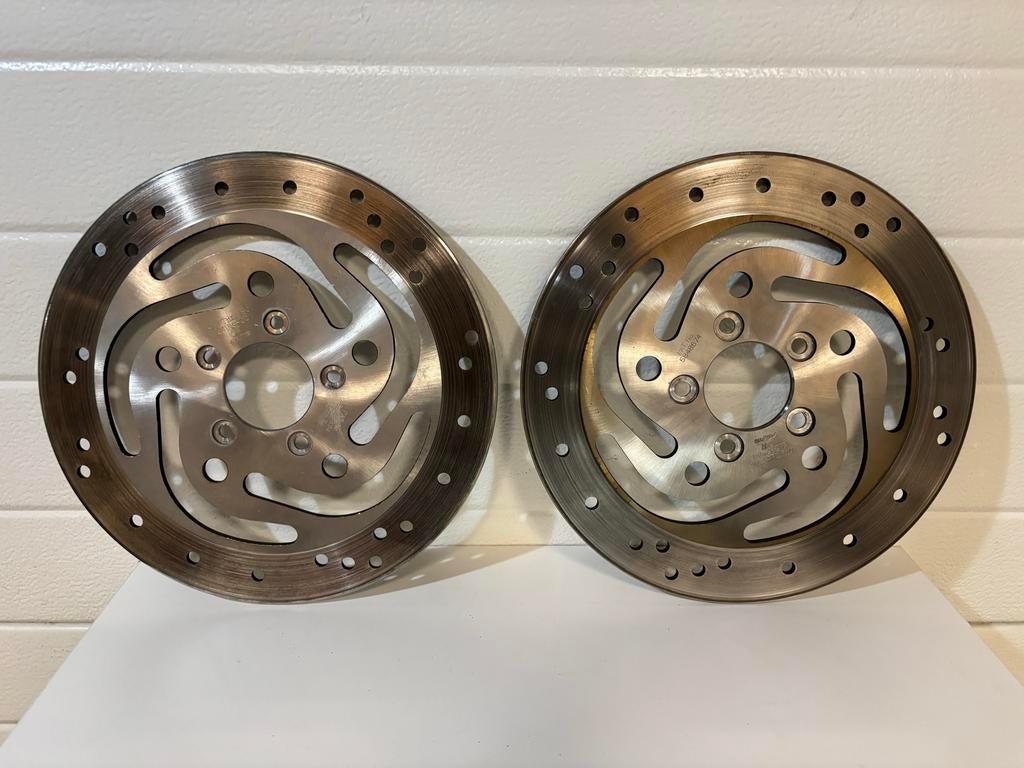 Harley Davidson 11,5 inch remschijven voor en achter, Ophalen of Verzenden, Gebruikt