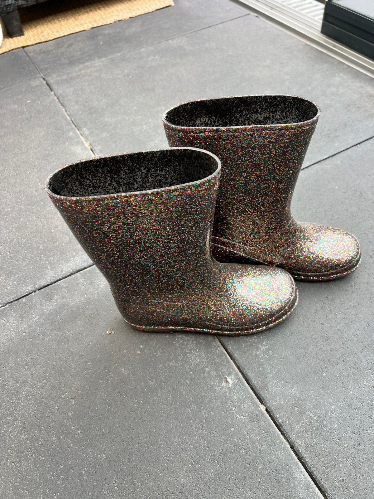 Glitter regenlaarzen kind maat 32, Ophalen, Meisje, Laarzen