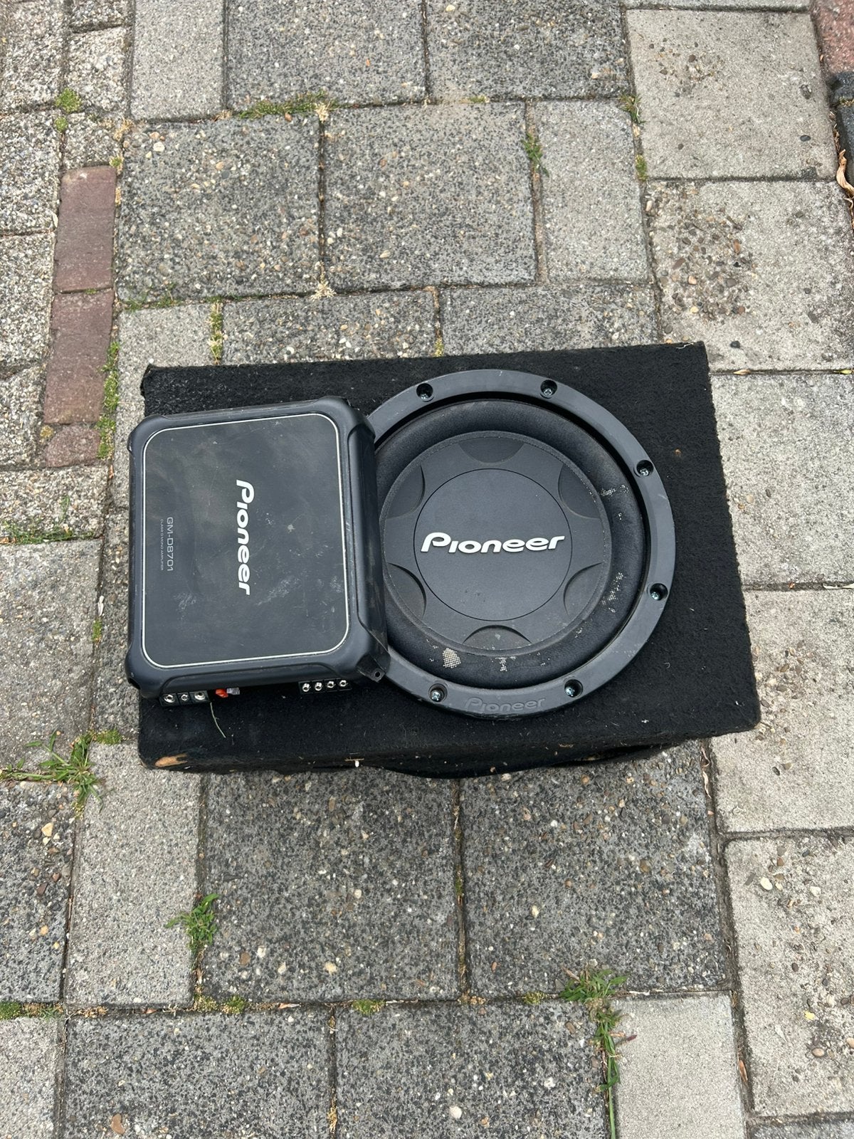 Pioneer subwoofer 1200 Watt, Auto diversen, Autospeakers, Ophalen, Zo goed als nieuw