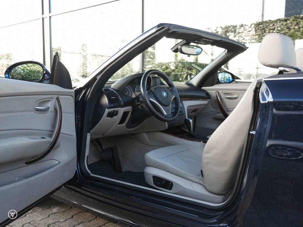 Bmw 1-SERIE 125i Cabrio Aut. – Leer, Navi, Achterwielaandrijving, Gebruikt, 2996 cc, Euro 4