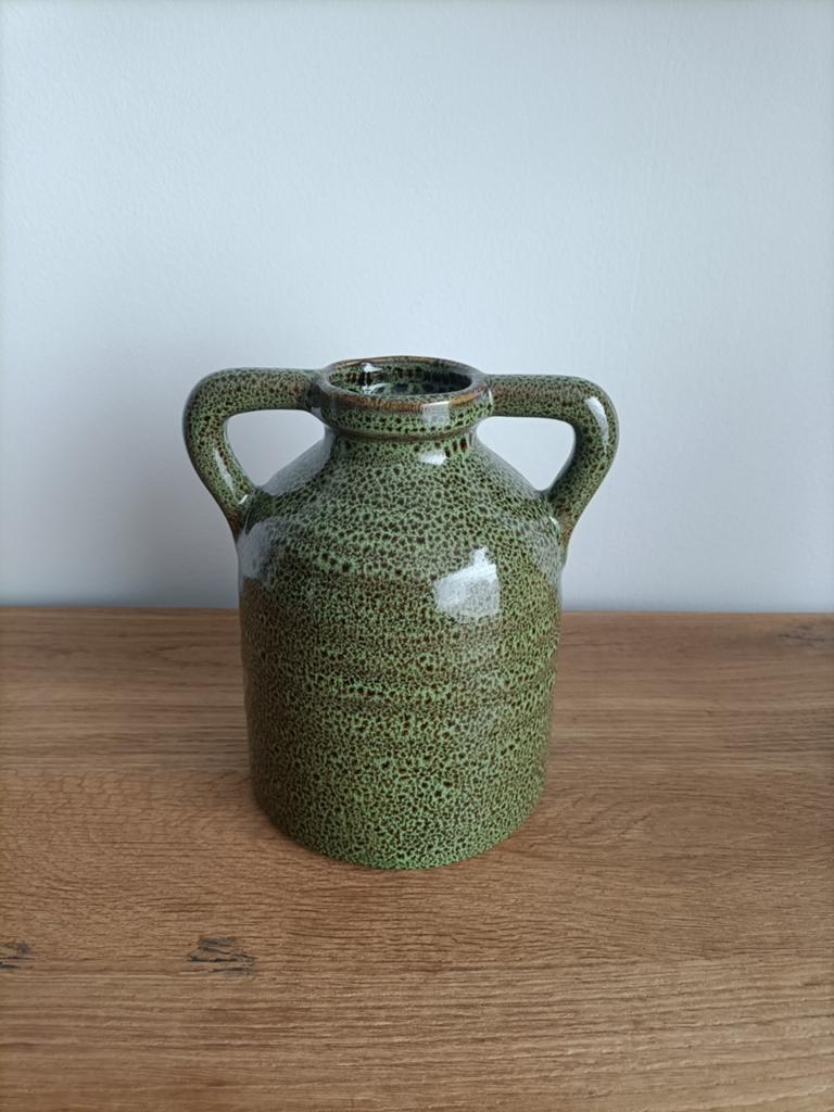Mooi vaasje, Aardewerk of Porselein, Ophalen of Verzenden, Zo goed als nieuw, Minder dan 50 cm