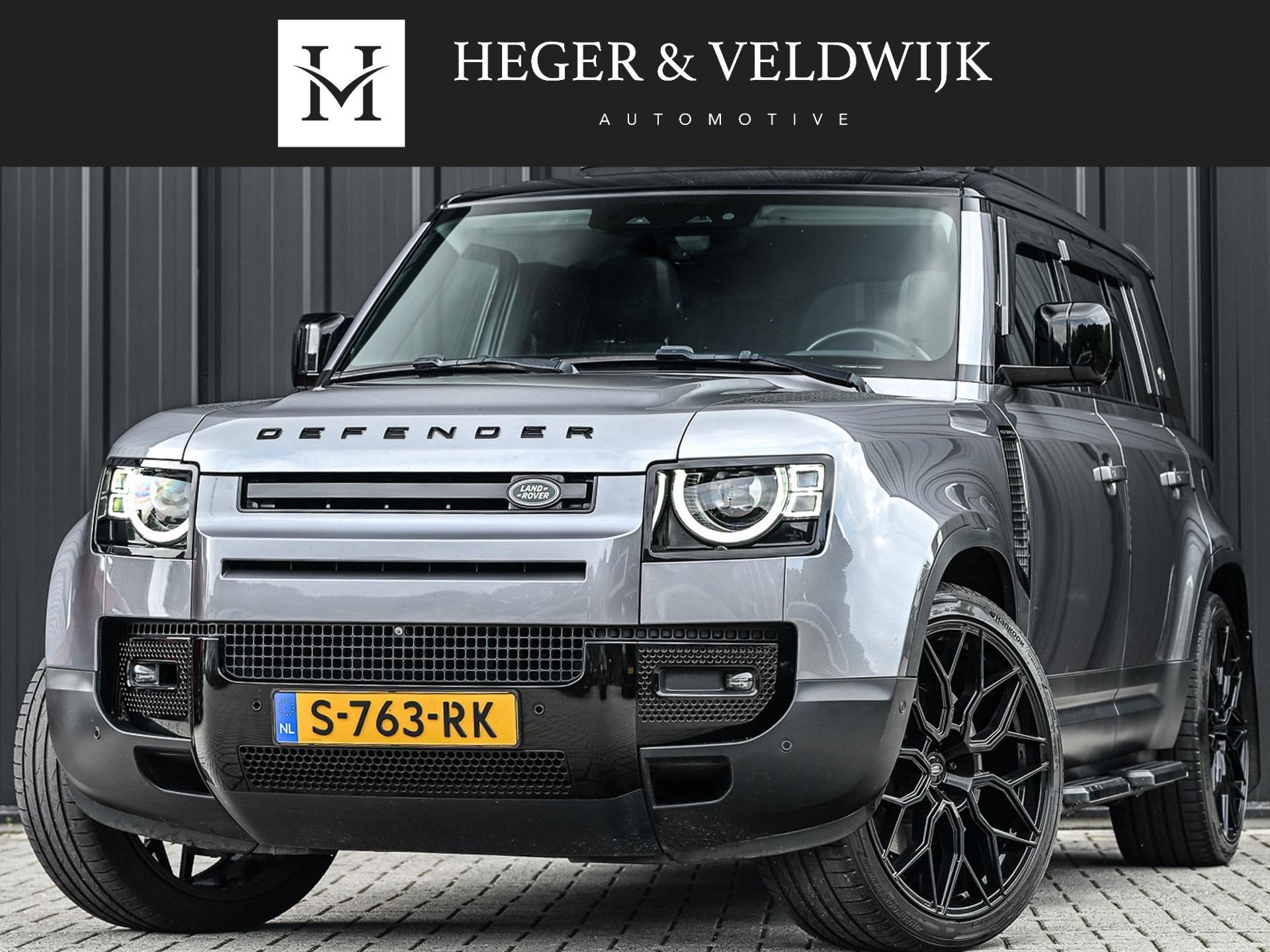 Land Rover Defender 110 2.0 P400e 110 SE Panoramadak | NL-Au, Auto's, Automaat, 404 pk, Gebruikt, 3000 kg