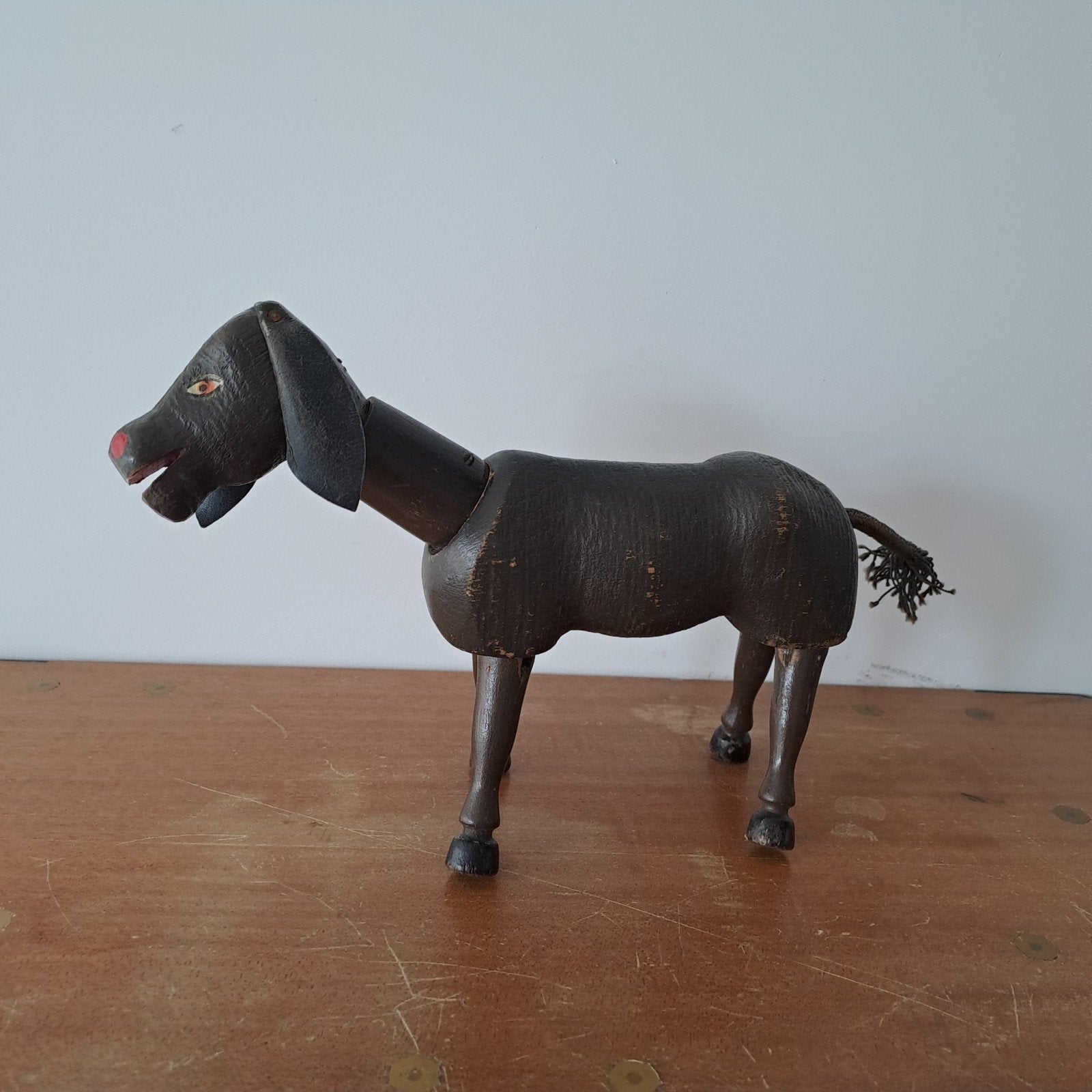 schoenhut ezel origineel uit Amerika, jaren 20, Antiek en Kunst, Ophalen of Verzenden