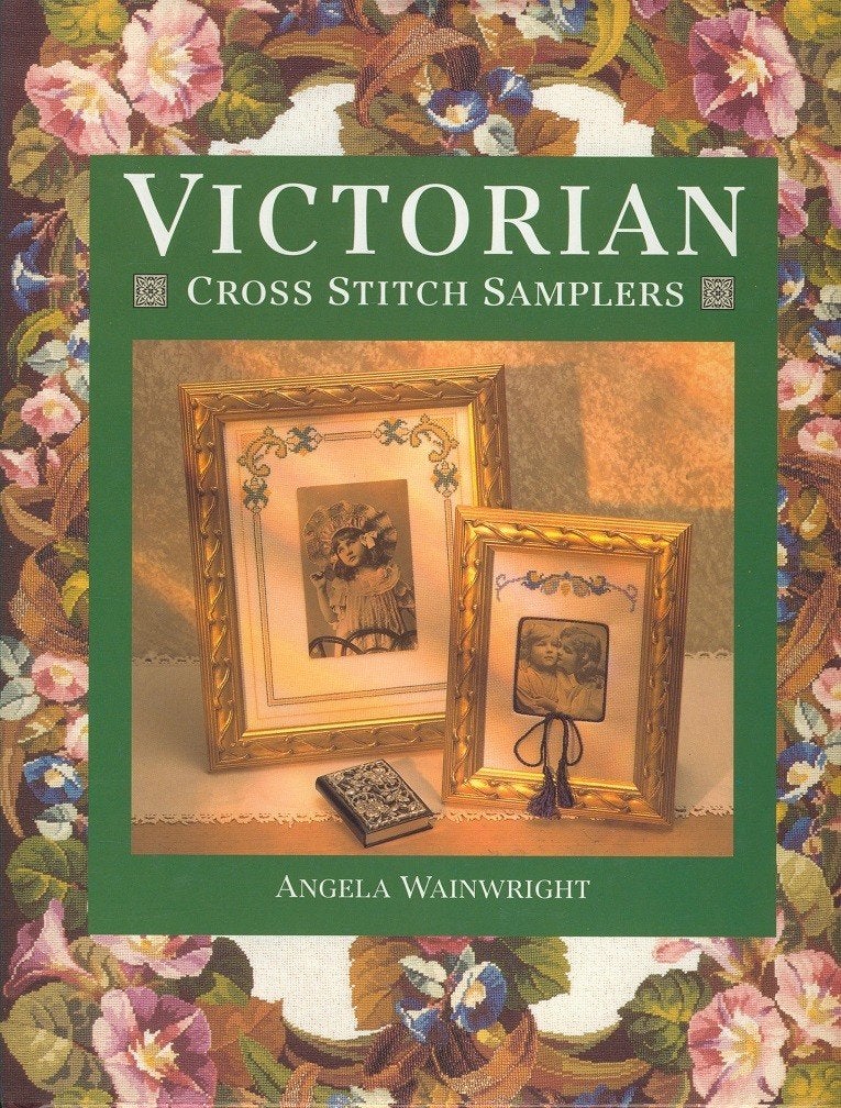 Victorian cross stich samplers; Angeka Wainwright, Ophalen of Verzenden, Zo goed als nieuw