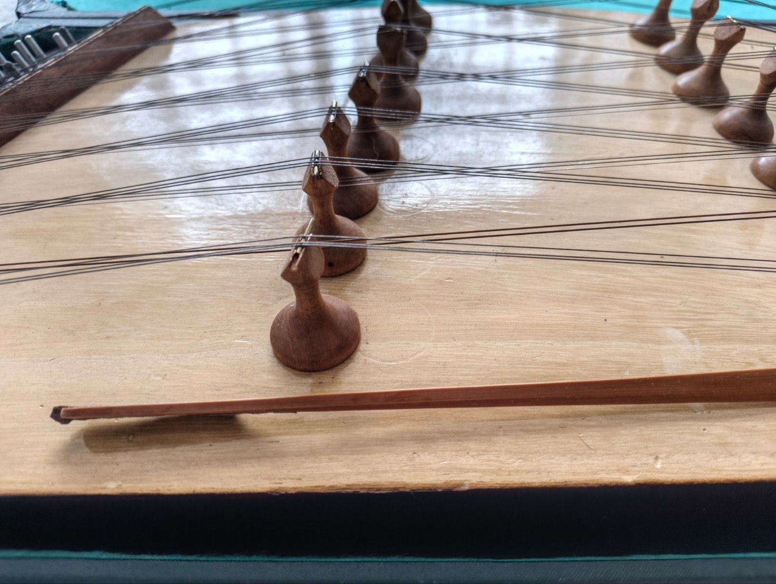 Vintage Dulcimer / Citer MET originele  koffer, Yang ch'in h, Ophalen of Verzenden, Gebruikt, Citer