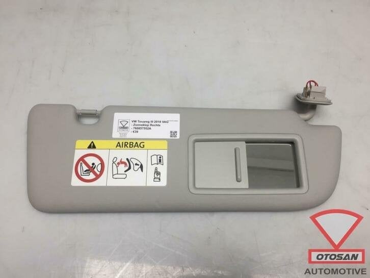 vw touareg iii 2018 zonneklep rechts 760857552a, Gebruikt, Volkswagen, Volkswagen AG, Berliner Ring 2
38440  Wolfsburg, DE