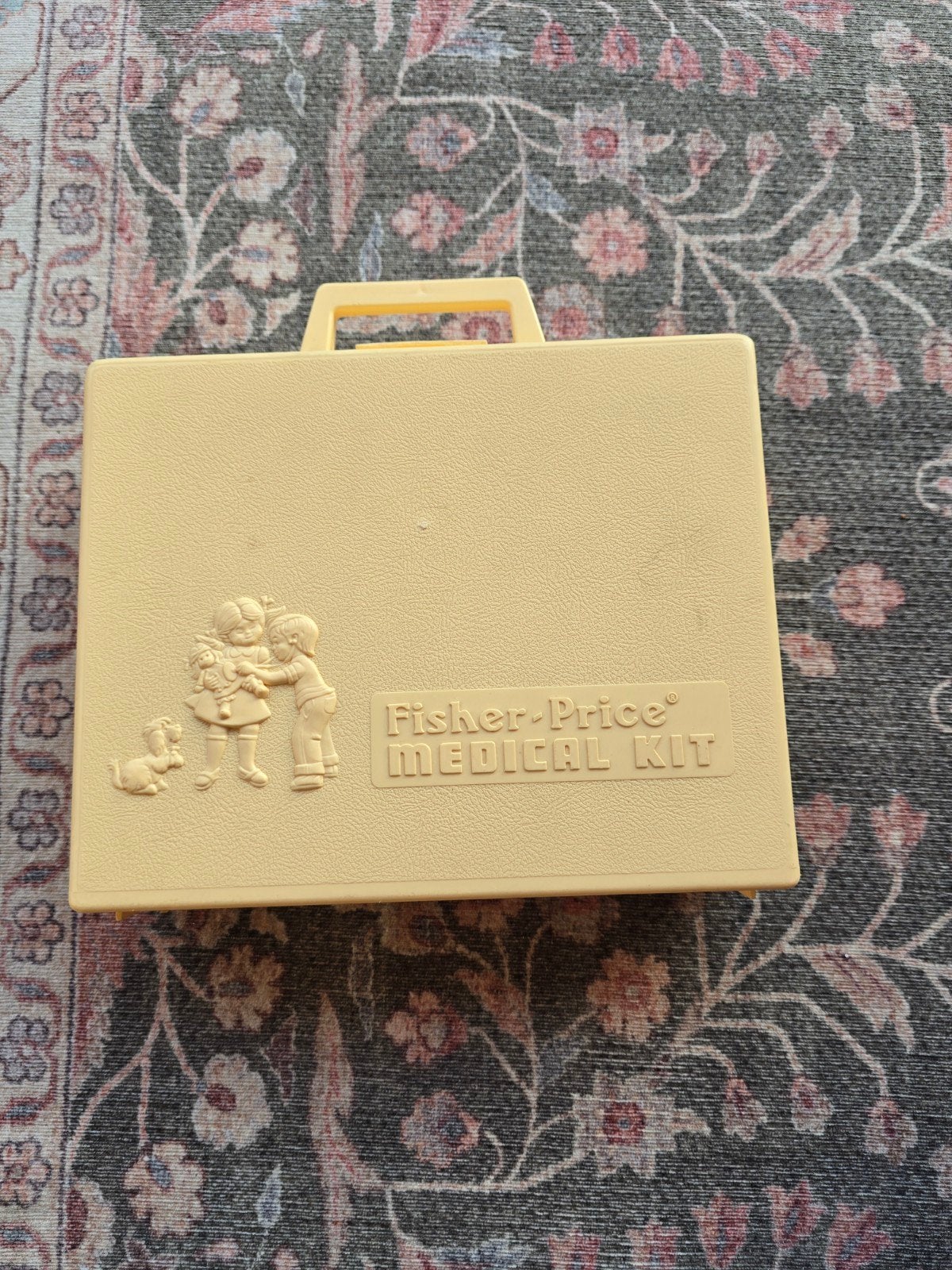 Vintage Fisher-Price Dokterskoffer 1977 - Compleet, Ophalen of Verzenden, Gebruikt, Speelset