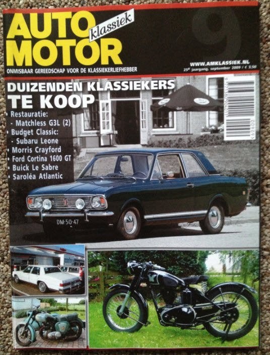 AMK: Ford Cortina 1600 GT, Subaru L, Buick Le Sabre, Ophalen of Verzenden, Zo goed als nieuw, Algemeen