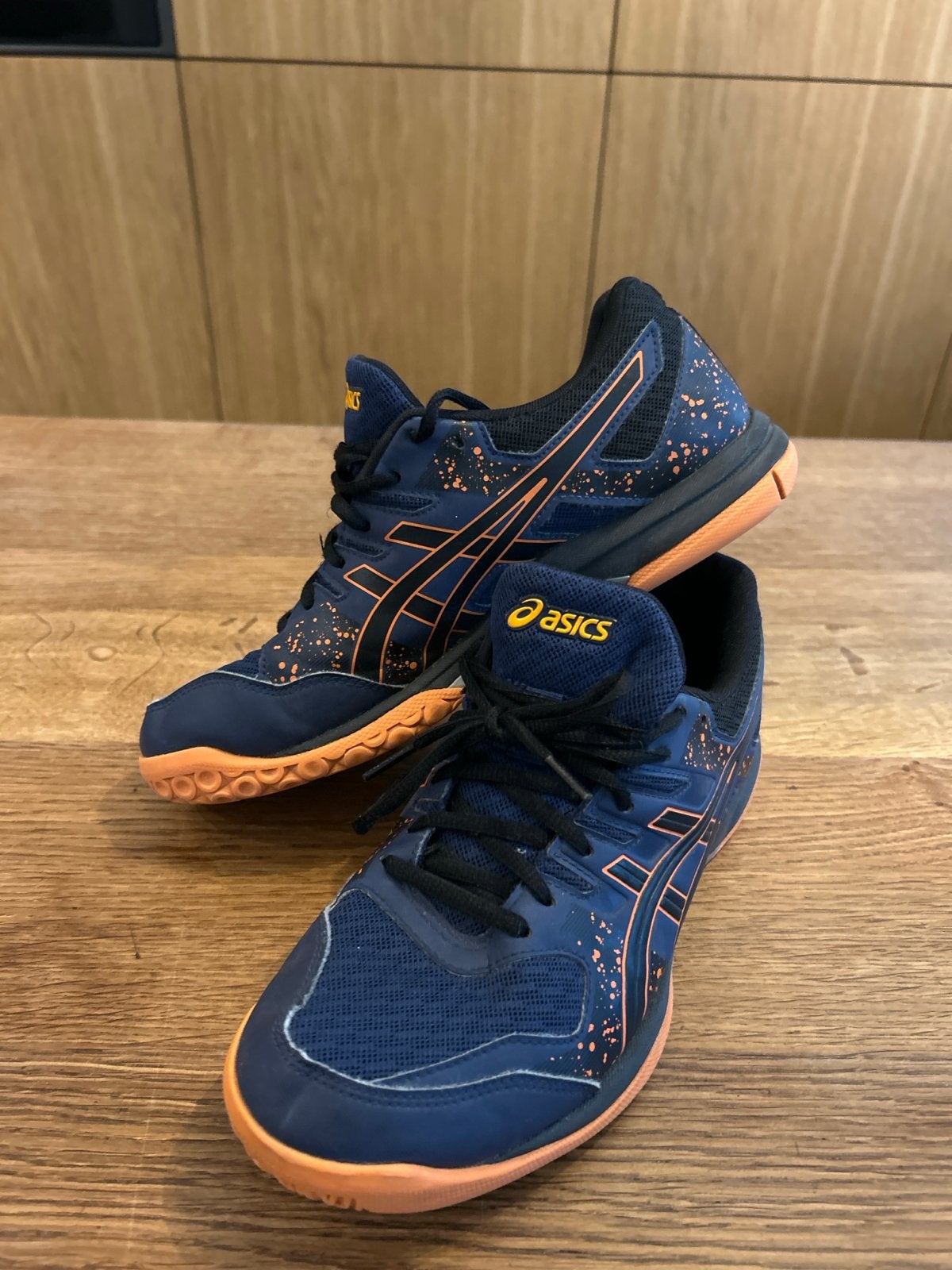 ASICS Gel-Flare Sportschoenen Maat 41,5, Ophalen of Verzenden, Gedragen, Blauw, Sportschoenen