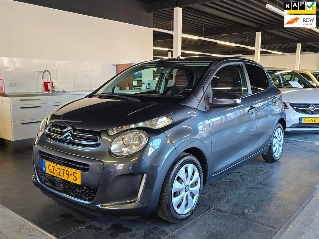 Citroen C1 1.0 e-VTi Style Edition/AIRCO/CRUISE/N.A.P/5-DEUR, Voorwielaandrijving, Stof, Gebruikt, 4 stoelen