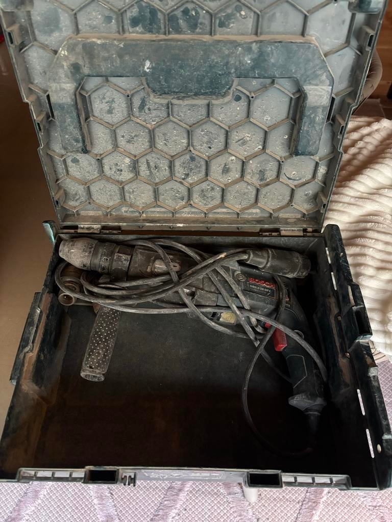 Bosch Boorhamer GBH 2-26 DFV Professional in koffer, Ophalen of Verzenden, Zo goed als nieuw