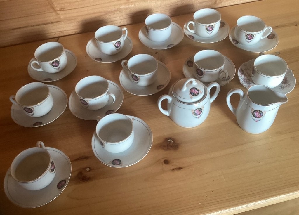 Winterling Bavaria Germany porseleinen koffieservies, Ophalen of Verzenden