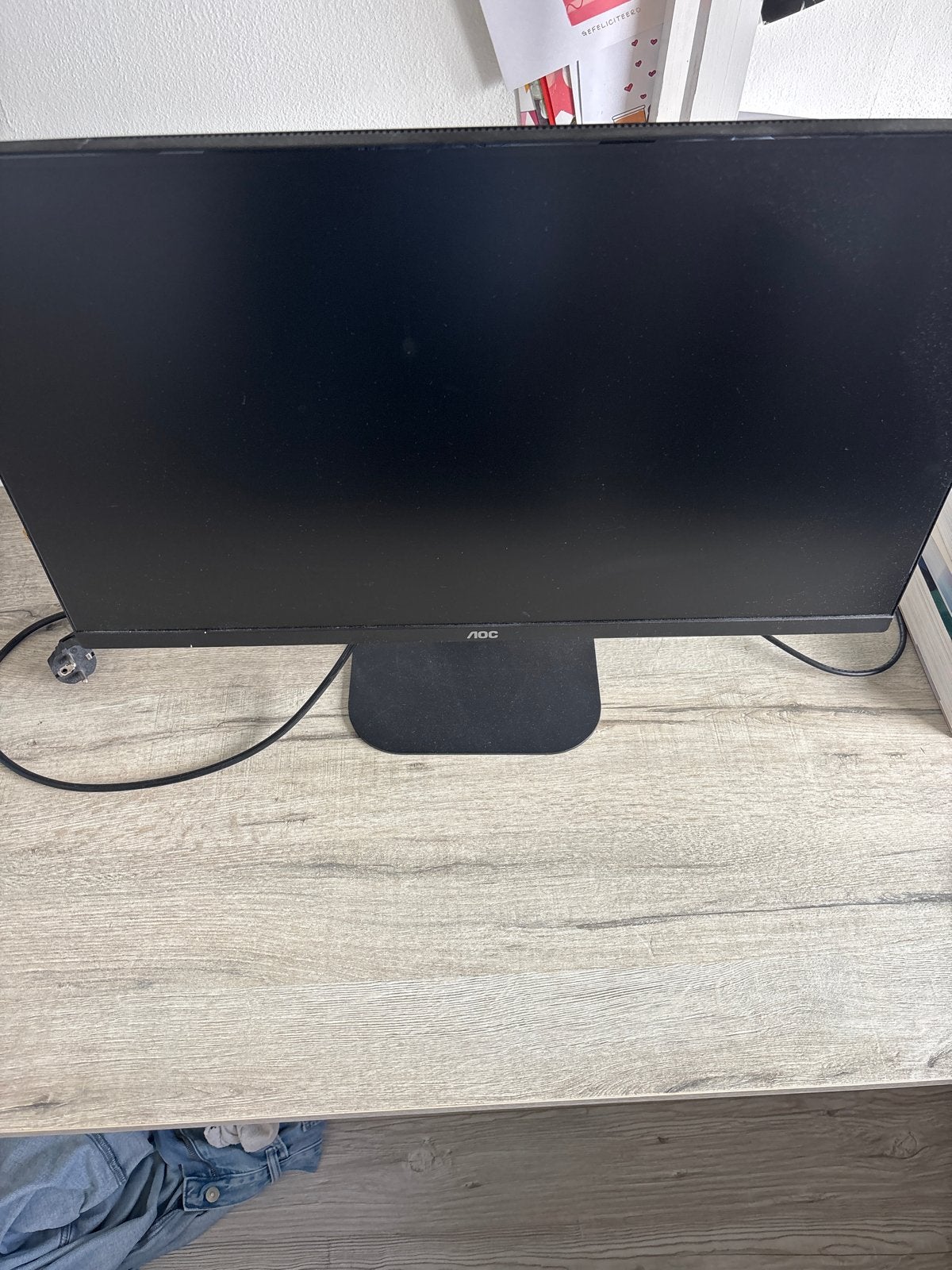 AOC Monitor - Full HD, 27 inch, met usb c aansluiting, Ophalen, HDMI, IPS, Kantelbaar